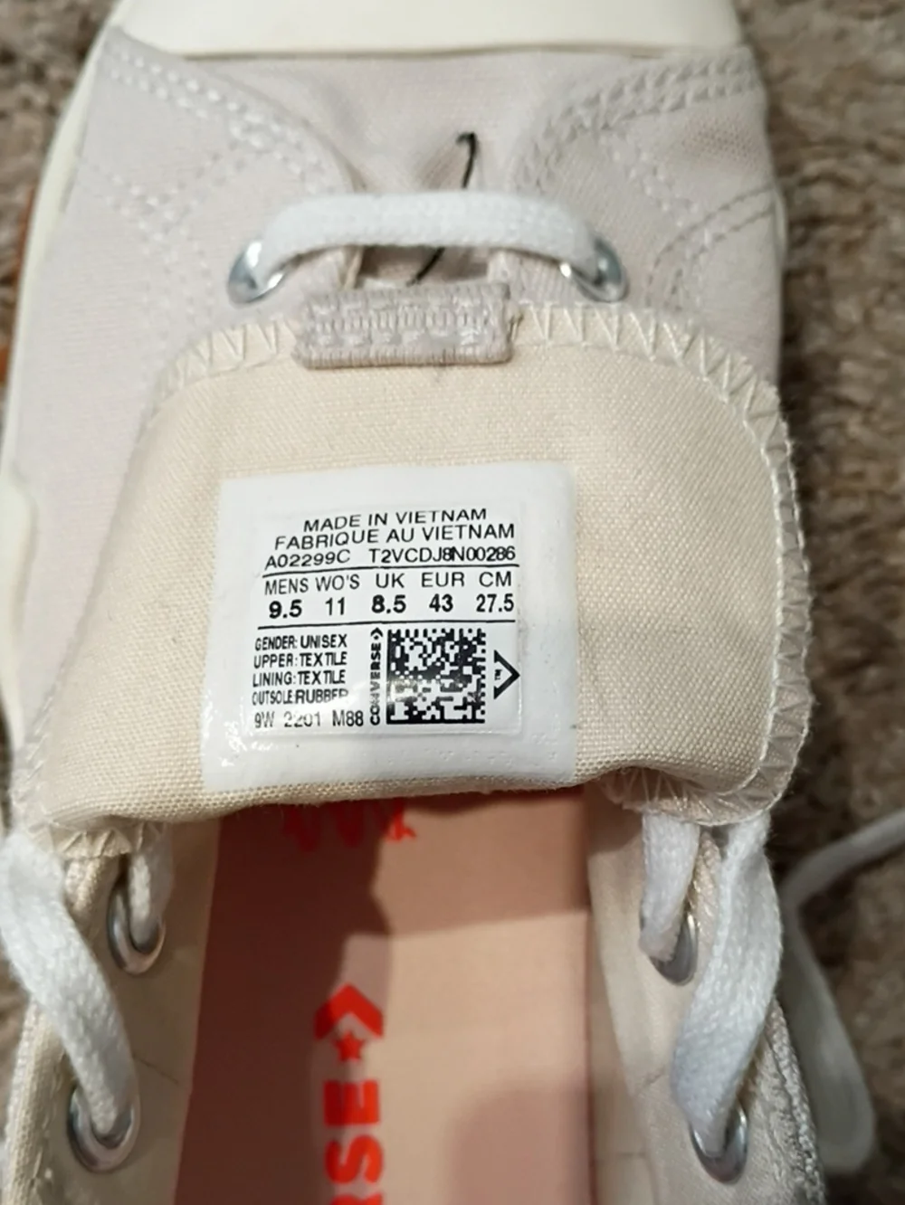 Converse Run Star Motion Platform Low Seasonal Color Desert Sand Size 11 Women